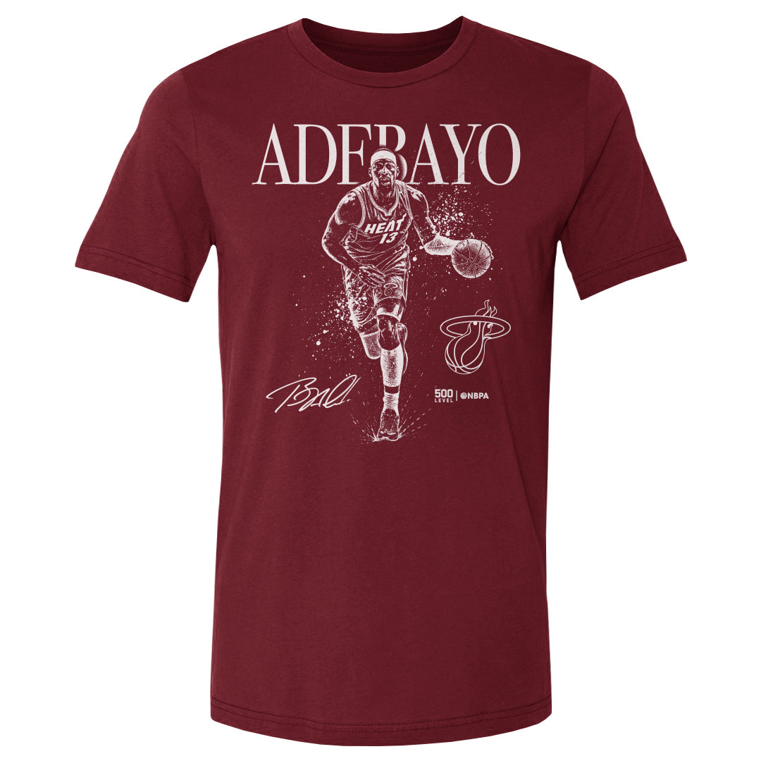 Bam Adebayo Men's Cotton T-Shirt | 500 LEVEL
