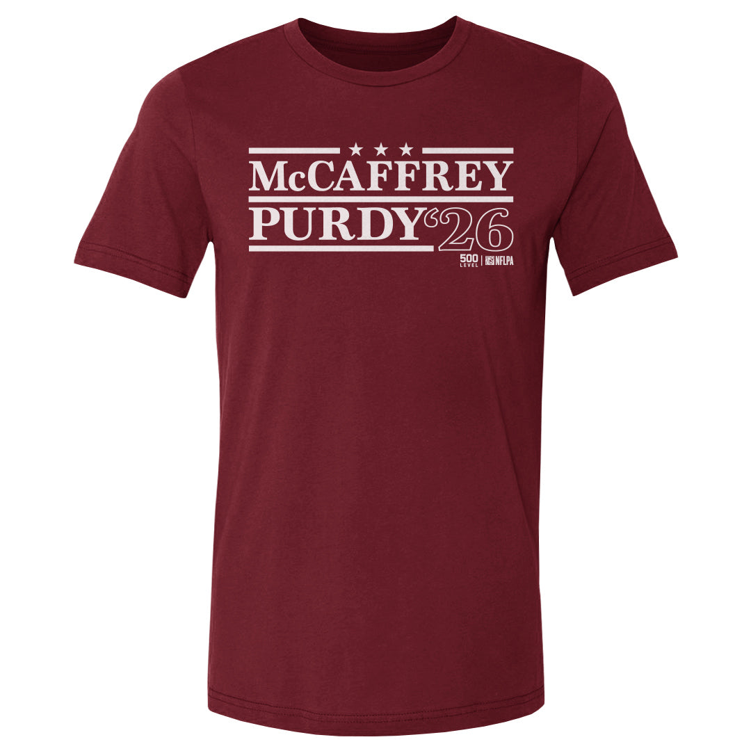 Christian McCaffrey Men's Cotton T-Shirt | 500 LEVEL