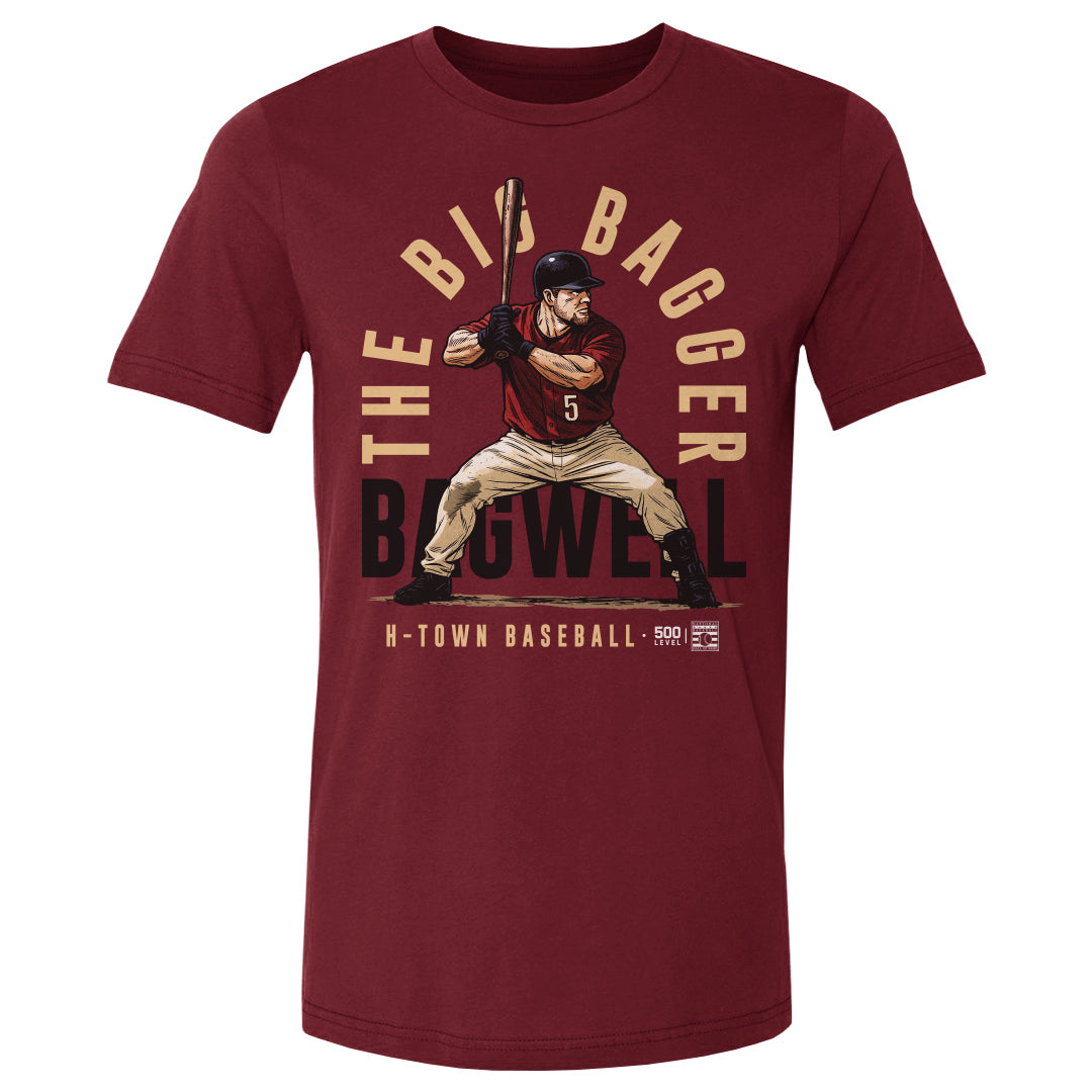 Jeff Bagwell Men's Cotton T-Shirt | 500 LEVEL