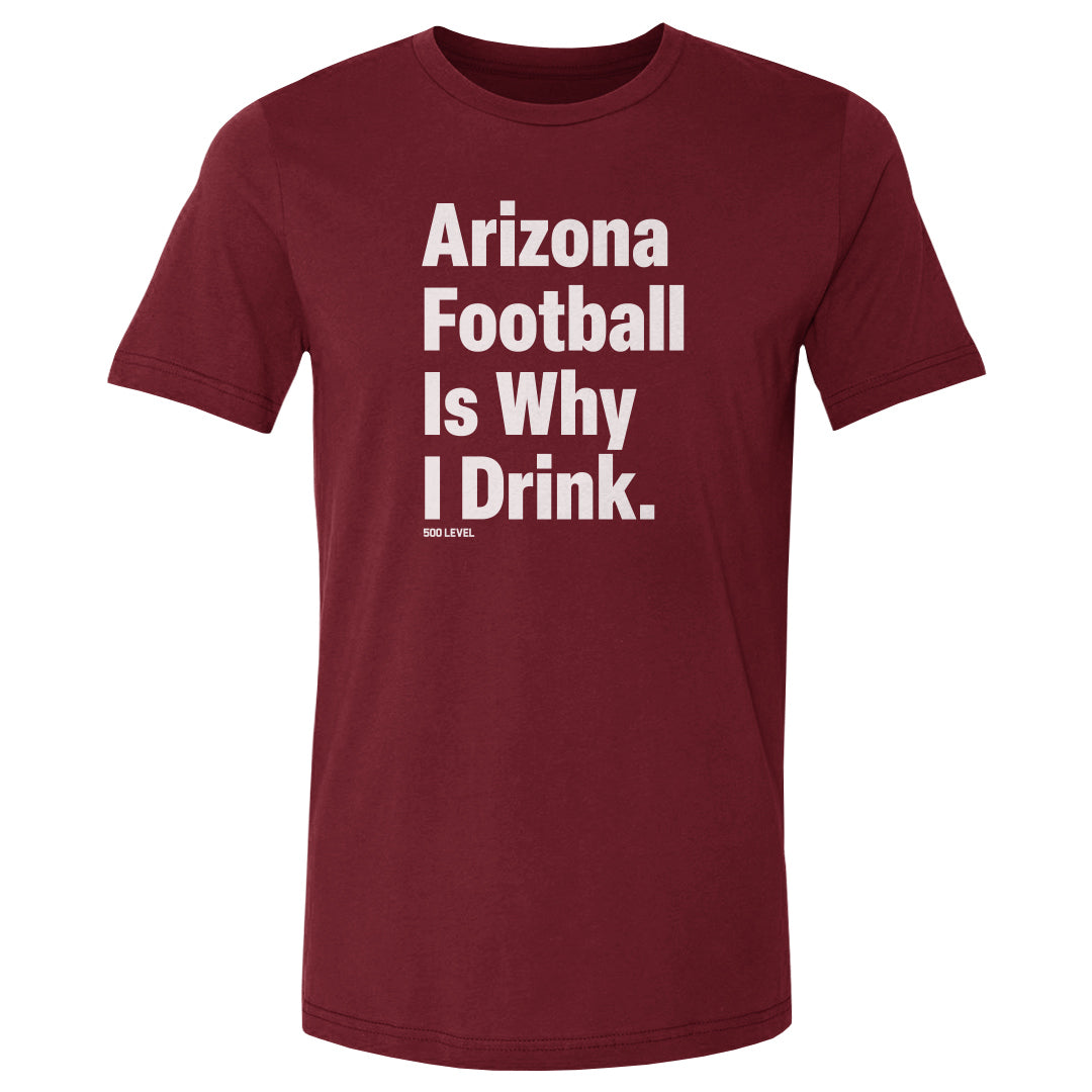 Arizona Football Men's Cotton T-Shirt | 500 LEVEL
