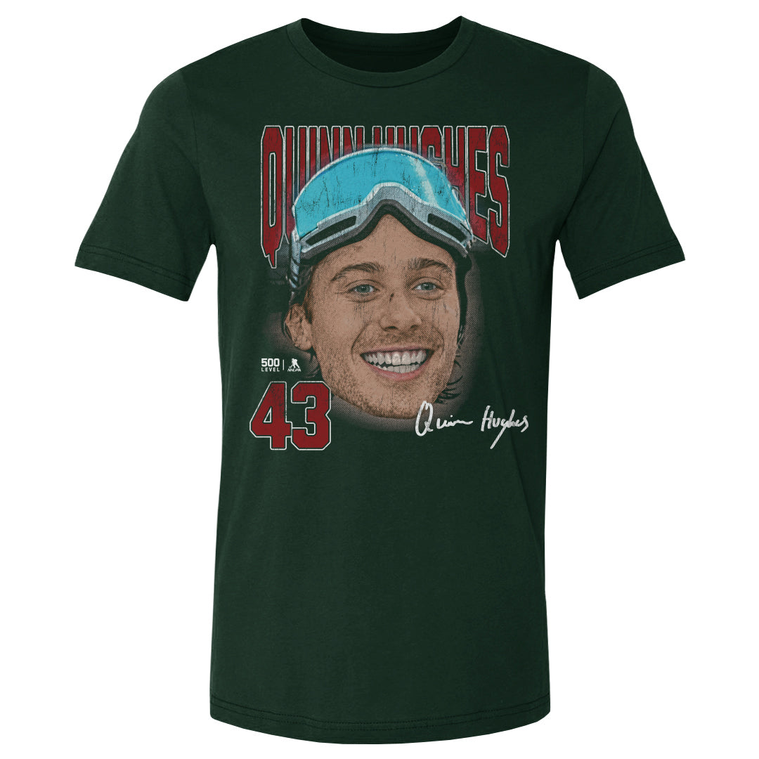 Quinn Hughes Men's Cotton T-Shirt | 500 LEVEL
