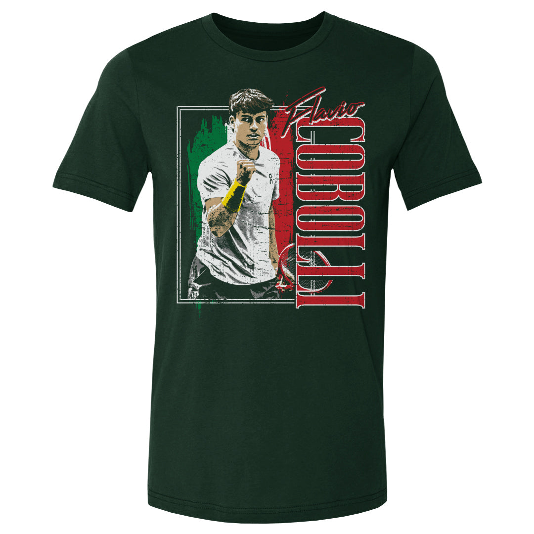 Flavio Cobolli Men's Cotton T-Shirt | 500 LEVEL