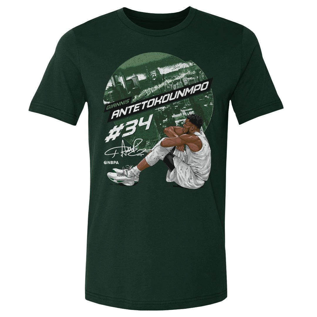 Giannis Antetokounmpo Men's Cotton T-Shirt | 500 LEVEL