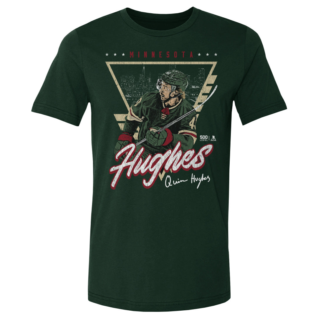 Quinn Hughes Men's Cotton T-Shirt | 500 LEVEL