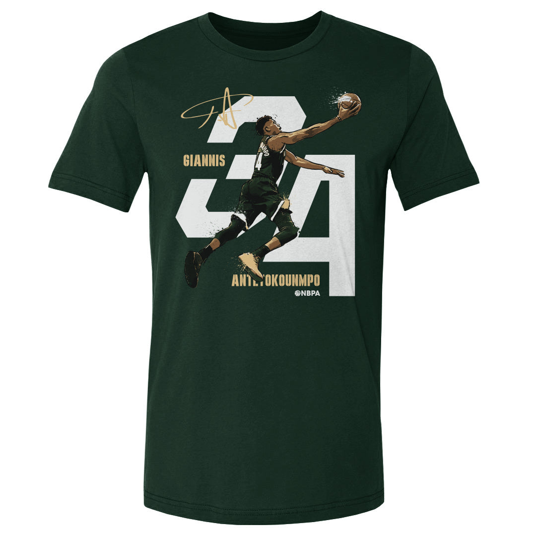 Giannis Antetokounmpo Men's Cotton T-Shirt | 500 LEVEL