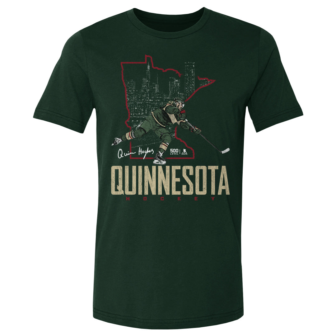 Quinn Hughes Men's Cotton T-Shirt | 500 LEVEL
