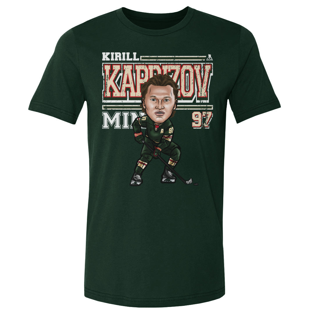 Kirill Kaprizov Men's Cotton T-Shirt | 500 LEVEL
