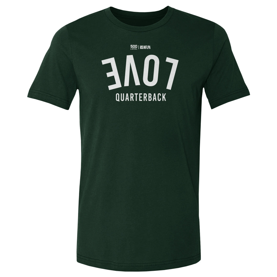 Jordan Love Men's Cotton T-Shirt | 500 LEVEL