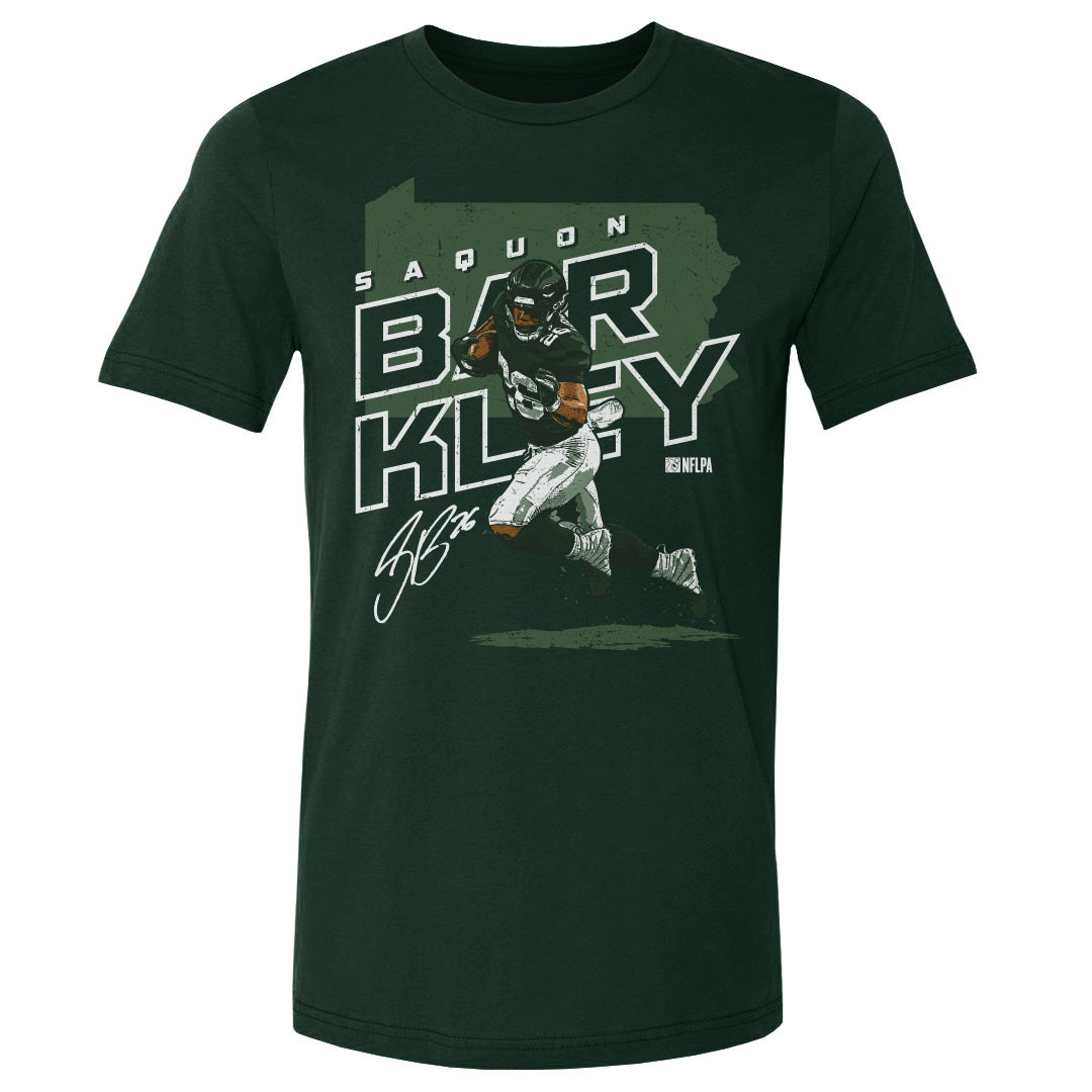 Saquon Barkley Men's Cotton T-Shirt | 500 LEVEL