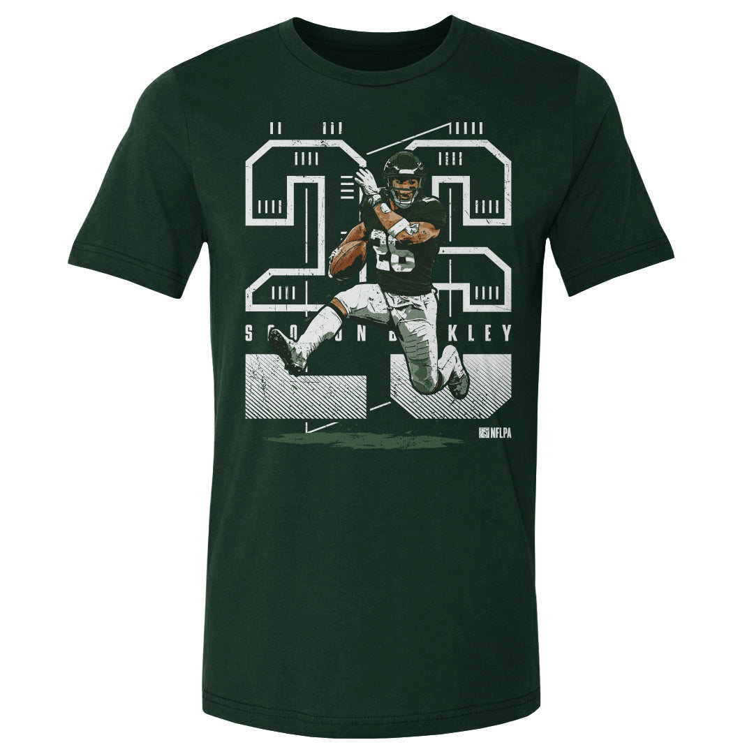 Saquon Barkley Men's Cotton T-Shirt | 500 LEVEL