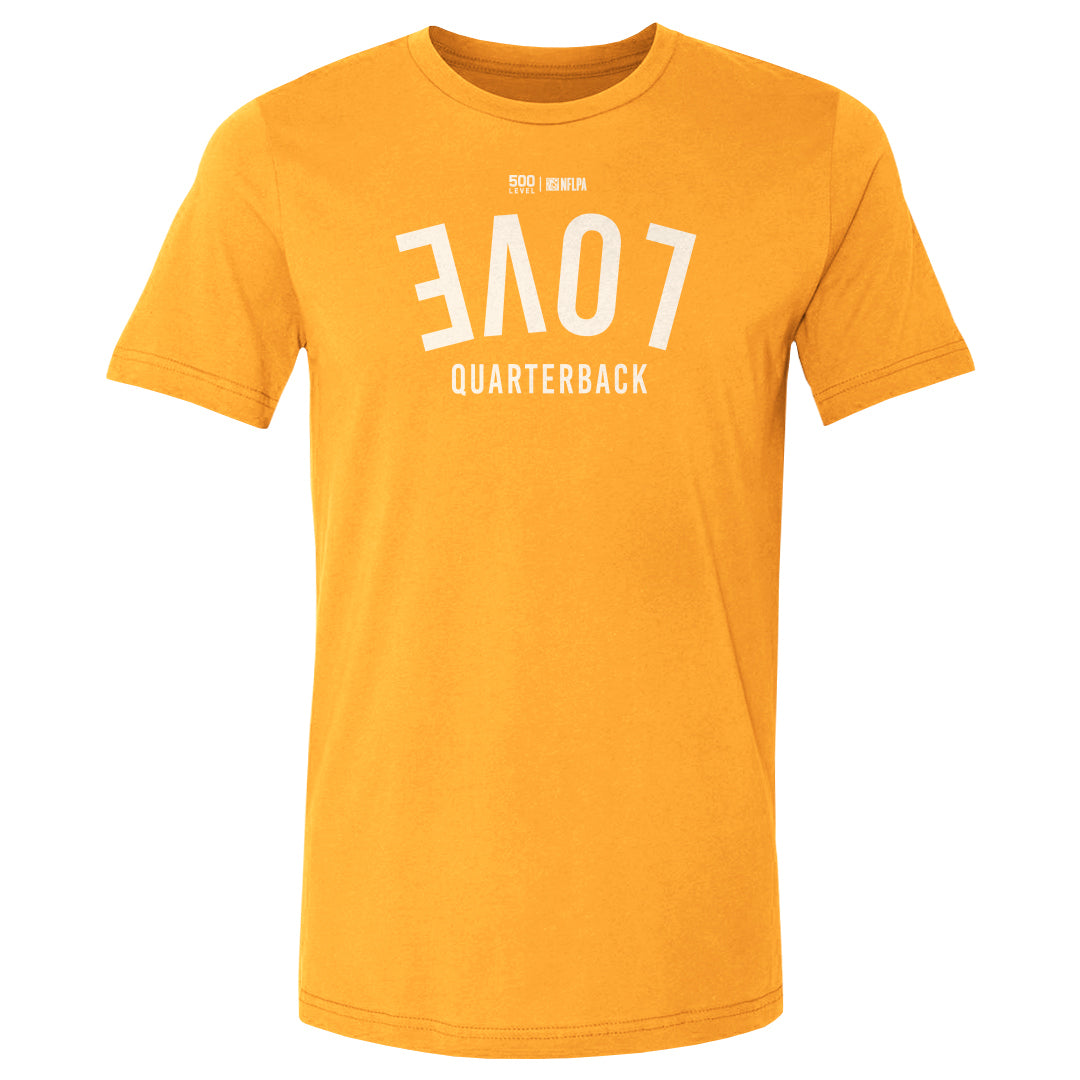 Jordan Love Men's Cotton T-Shirt | 500 LEVEL