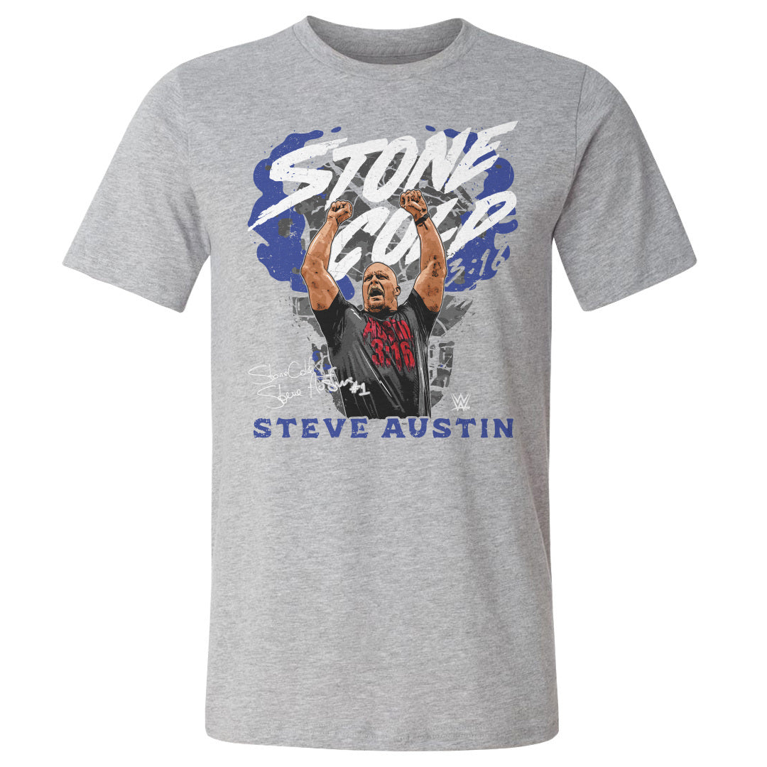 Stone Cold Steve Austin Men's Cotton T-Shirt | 500 LEVEL
