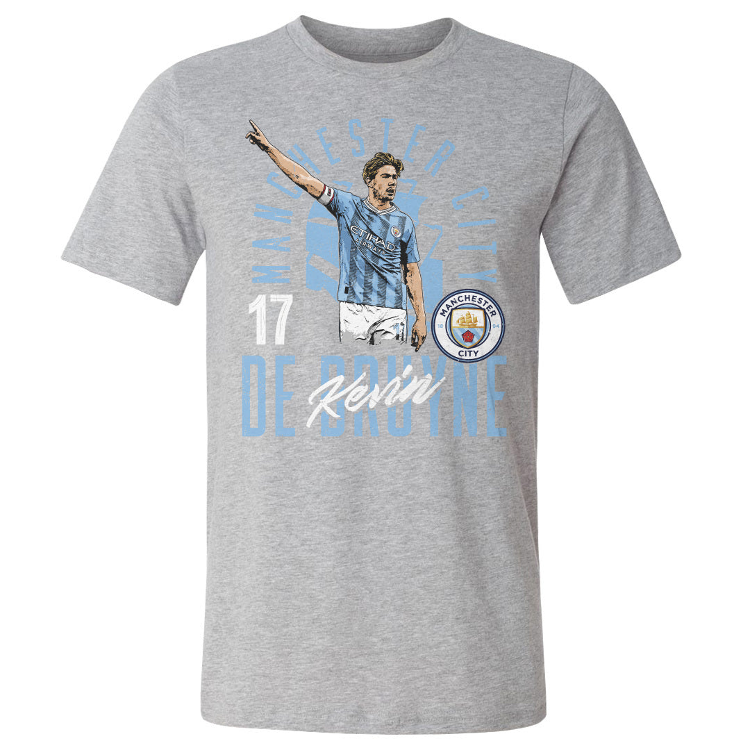 Kevin De Bruyne Men's Cotton T-Shirt | 500 LEVEL