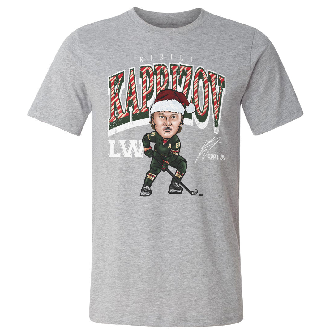 Kirill Kaprizov Men's Cotton T-Shirt | 500 LEVEL