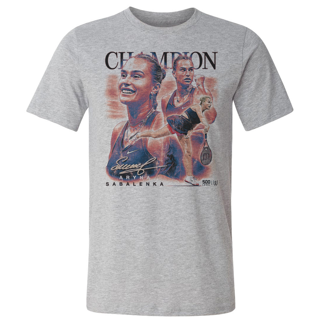 Aryna Sabalenka Men's Cotton T-Shirt | 500 LEVEL