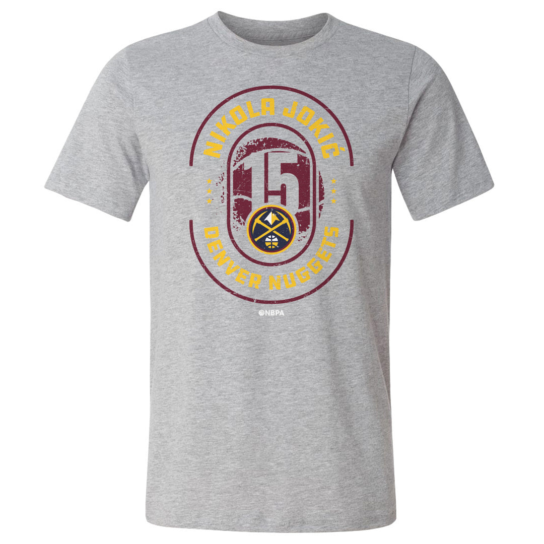 Nikola Jokic Men's Cotton T-Shirt | 500 LEVEL
