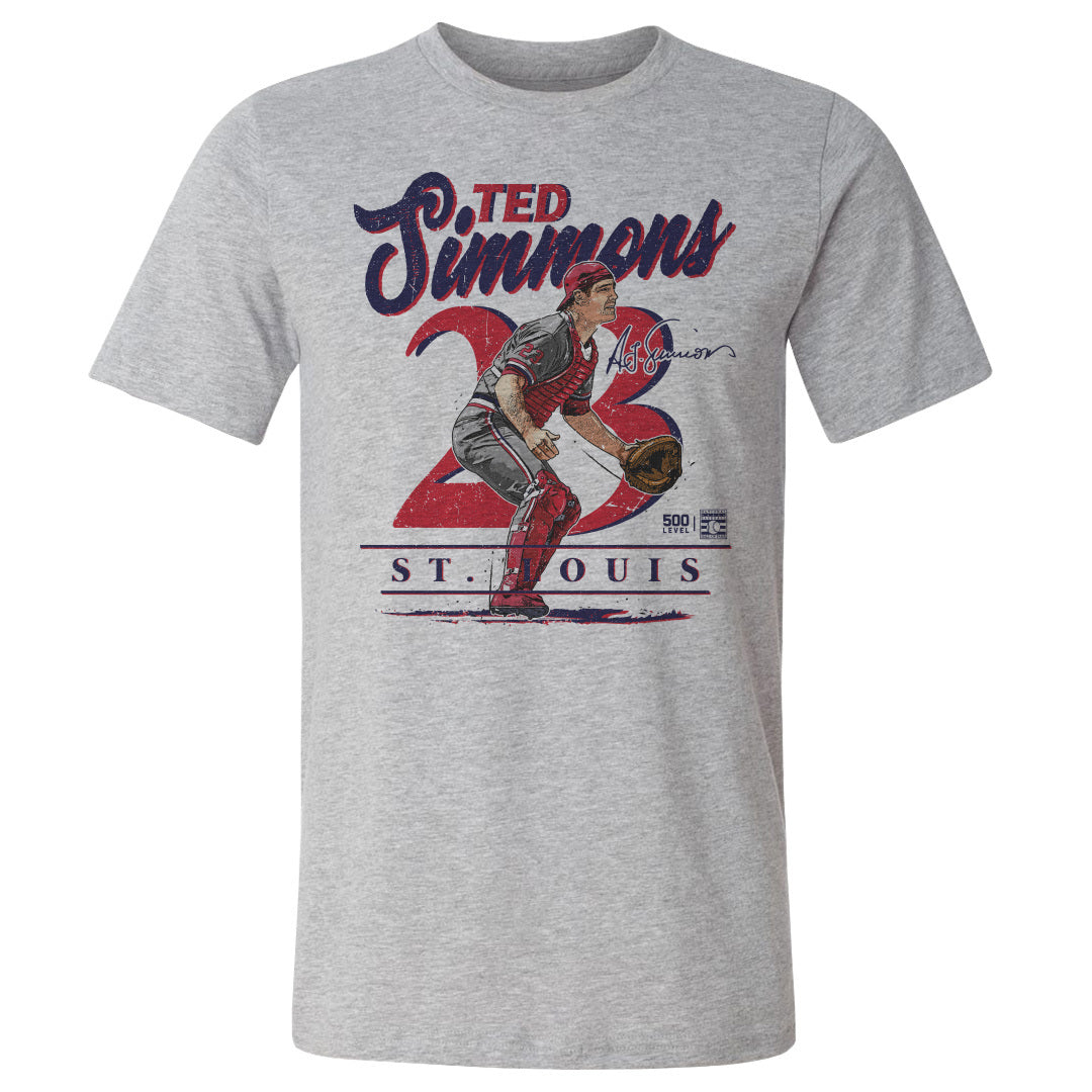 Ted Simmons Men's Cotton T-Shirt | 500 LEVEL