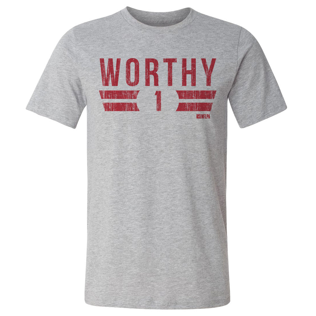 Xavier Worthy Men's Cotton T-Shirt | 500 LEVEL
