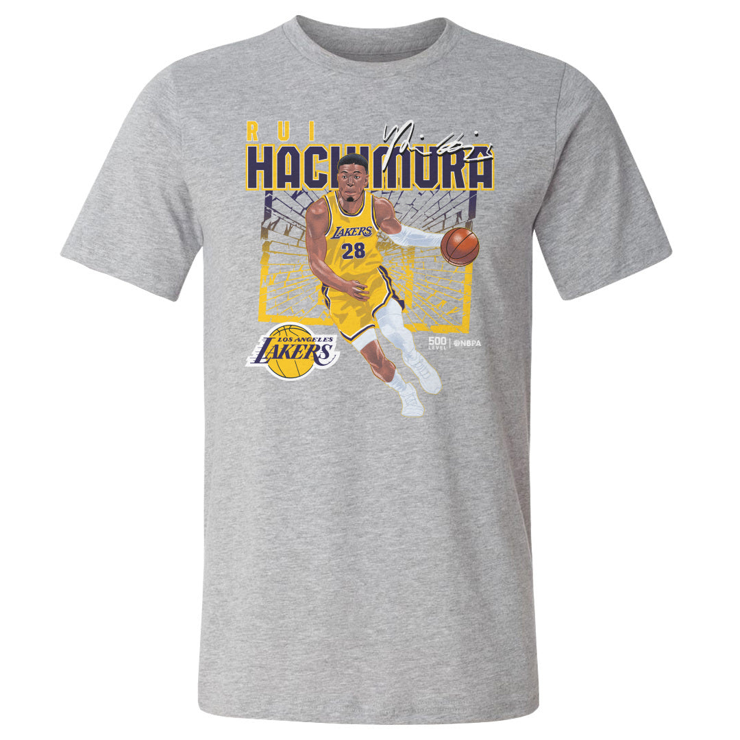 Rui Hachimura Men's Cotton T-Shirt | 500 LEVEL