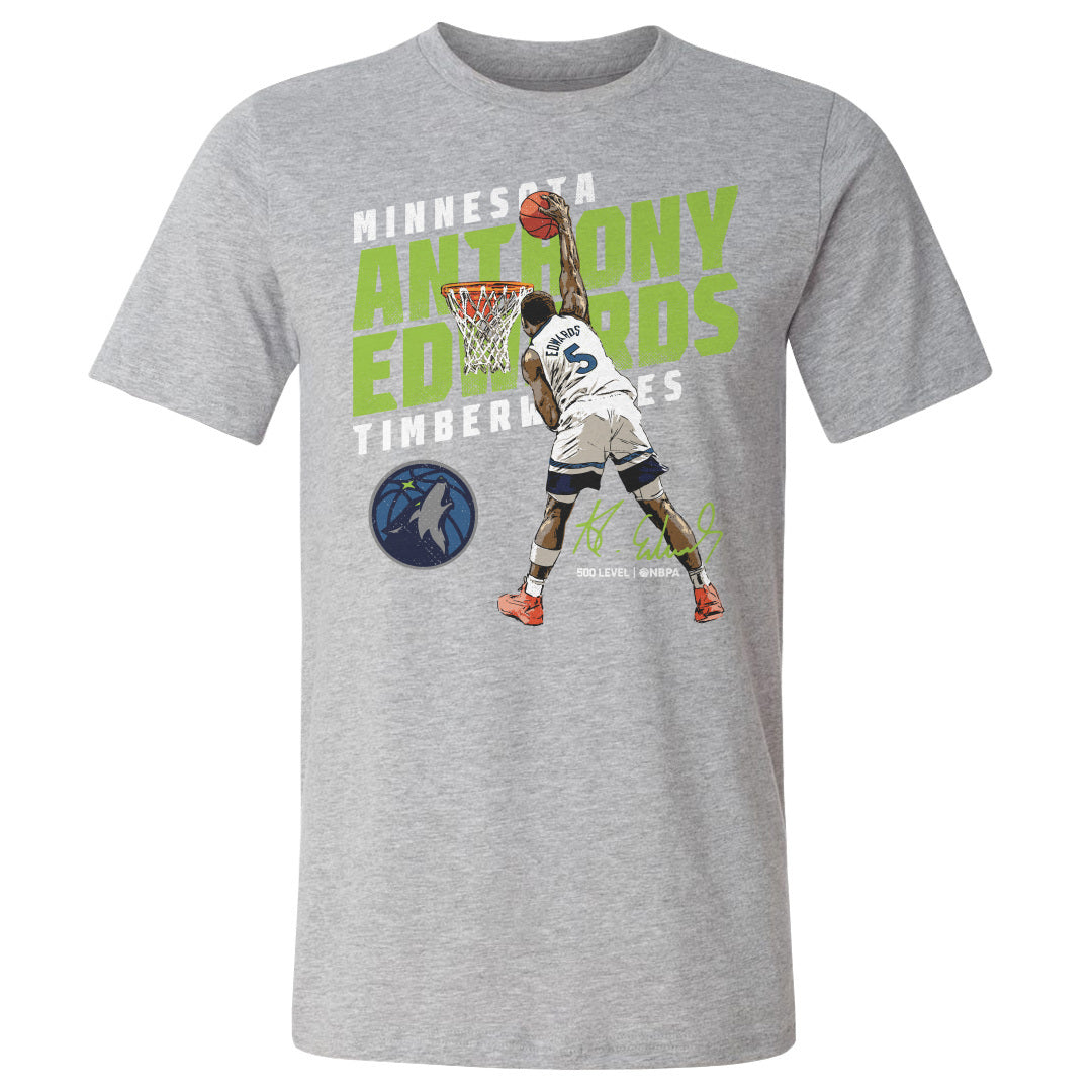 Anthony Edwards Men's Cotton T-Shirt | 500 LEVEL