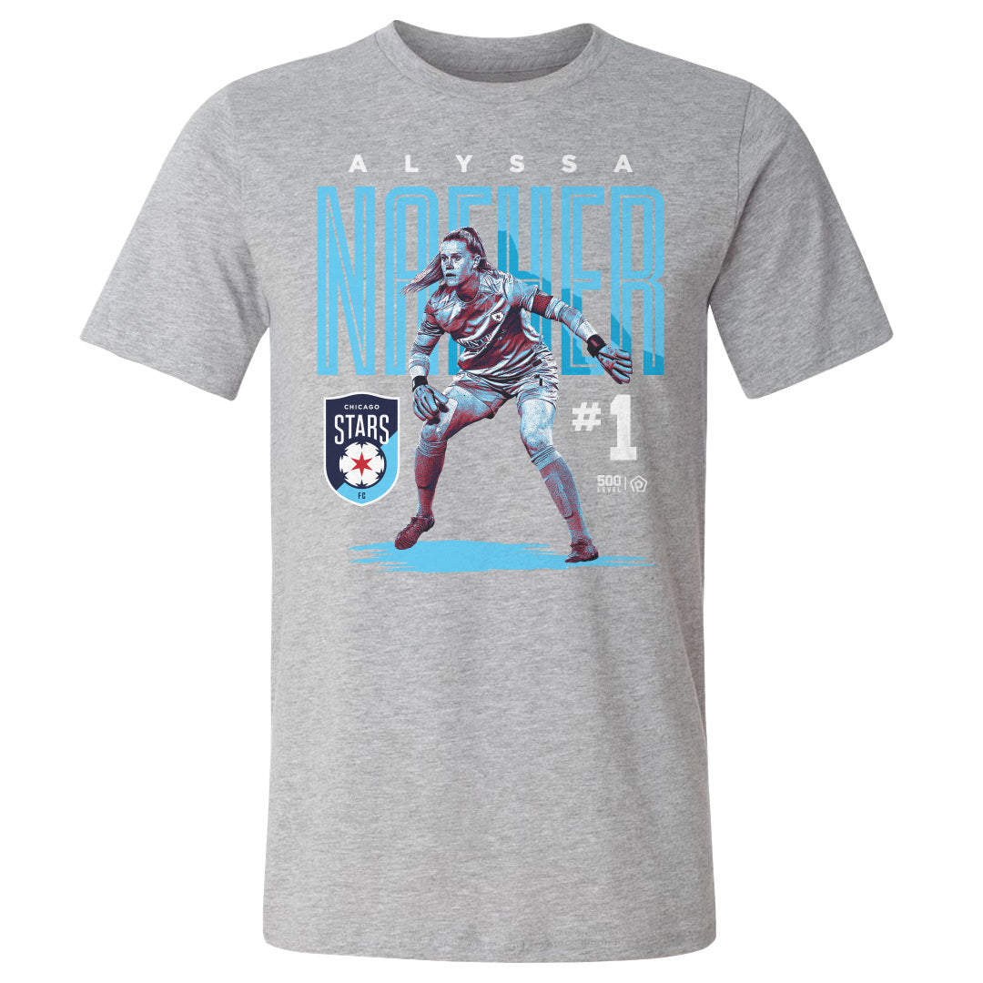 Alyssa Naeher Men's Cotton T-Shirt | 500 LEVEL
