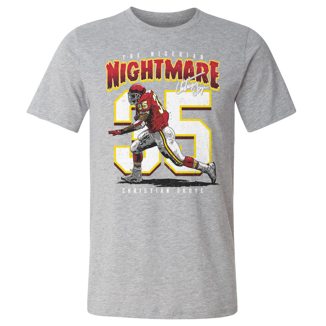 Christian Okoye Men's Cotton T-Shirt | 500 LEVEL