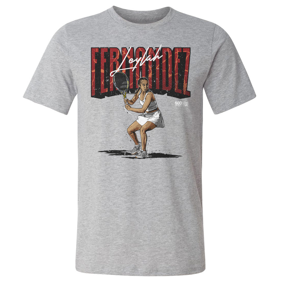 Leylah Fernandez Men's Cotton T-Shirt | 500 LEVEL
