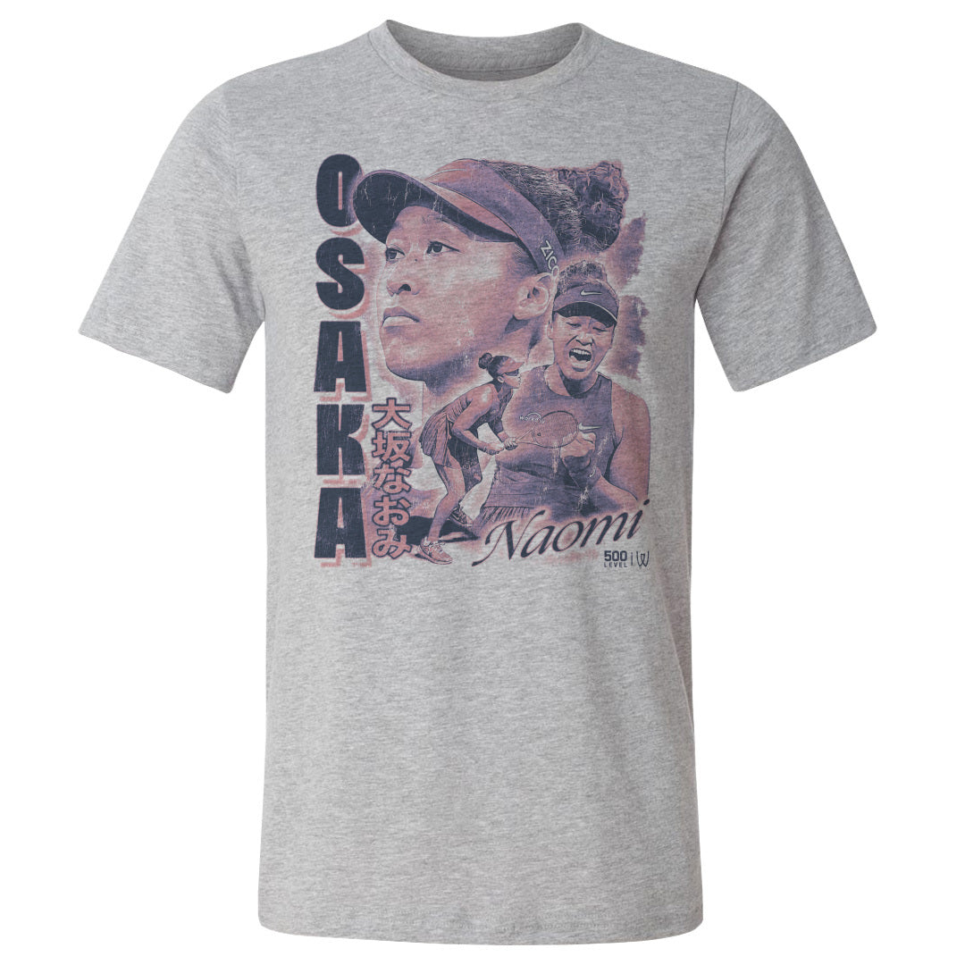 Naomi Osaka Men's Cotton T-Shirt | 500 LEVEL