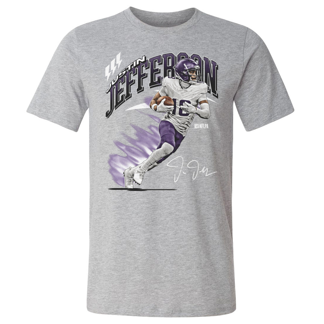 Justin Jefferson Men's Cotton T-Shirt | 500 LEVEL