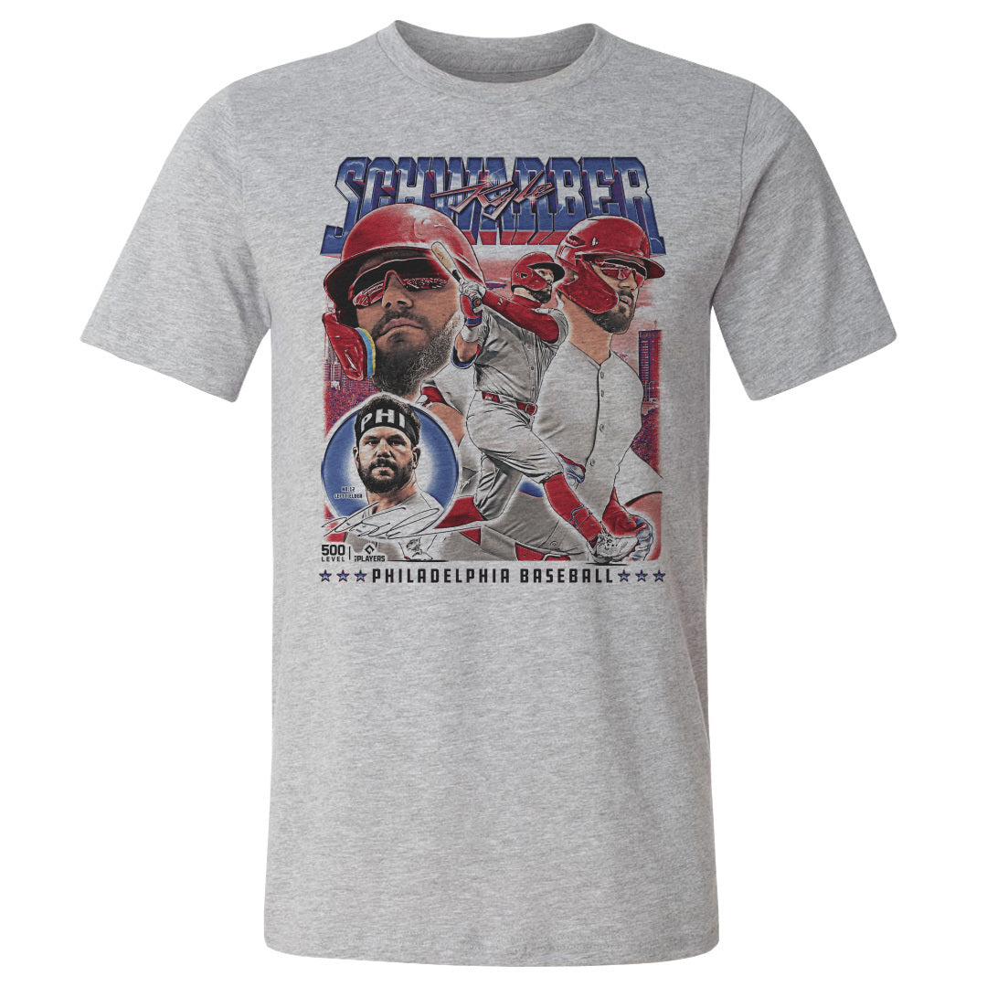 Kyle Schwarber Men's Cotton T-Shirt | 500 LEVEL