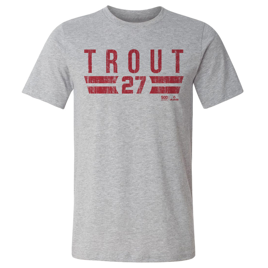 Mike Trout Men's Cotton T-Shirt | 500 LEVEL