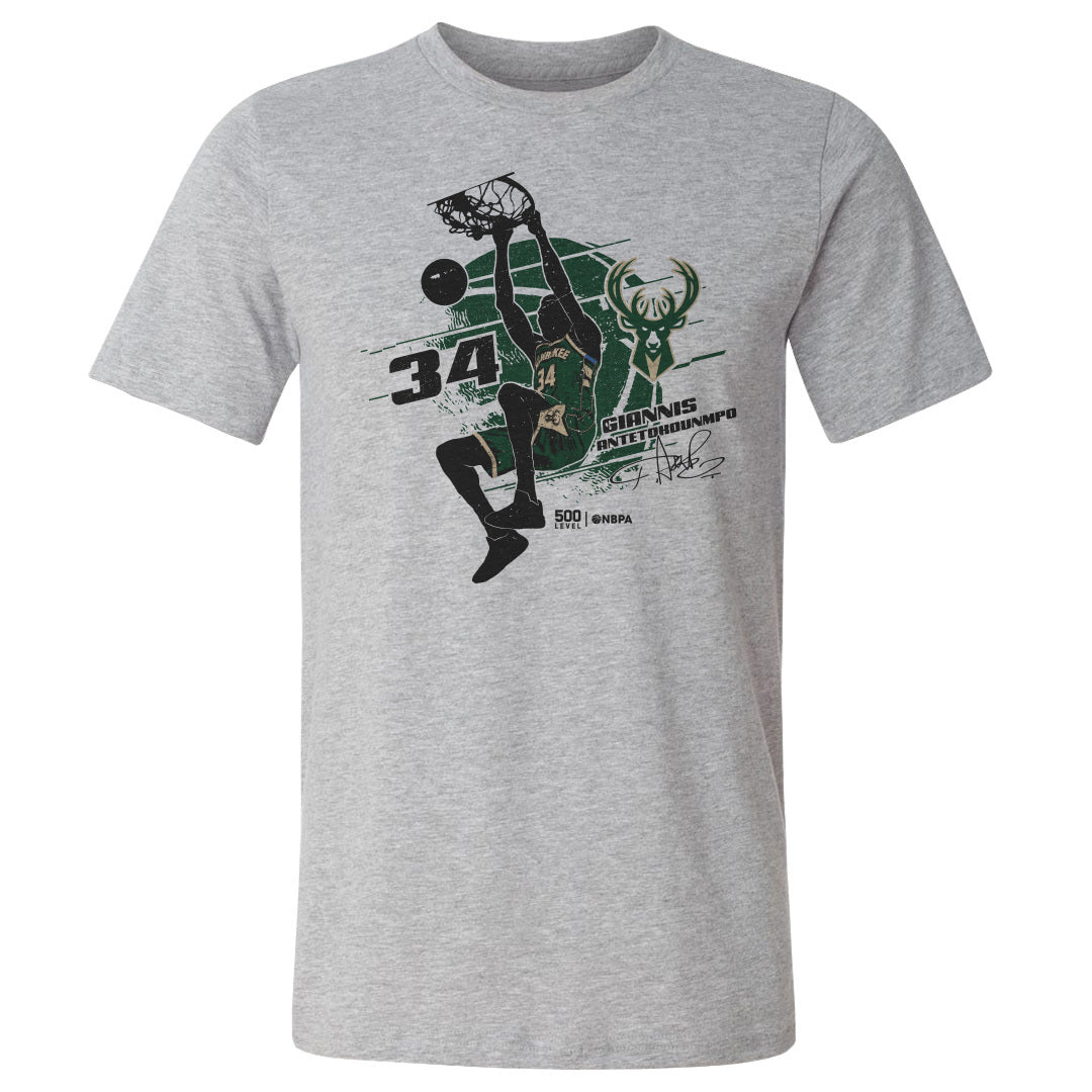 Giannis Antetokounmpo Men's Cotton T-Shirt | 500 LEVEL