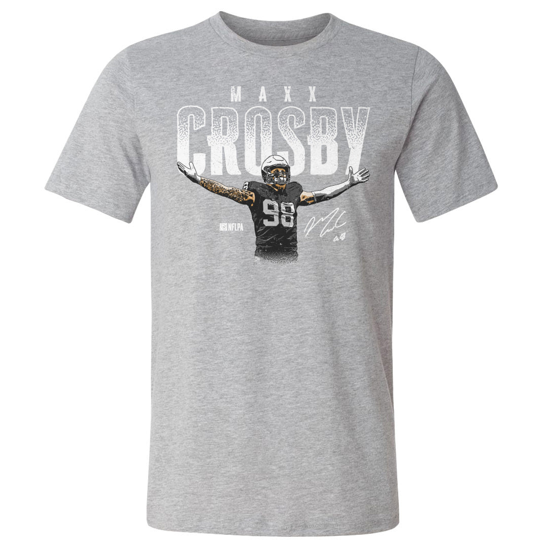 Maxx Crosby Men's Cotton T-Shirt | 500 LEVEL