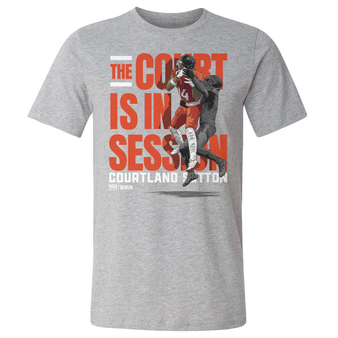 Courtland Sutton Men's Cotton T-Shirt | 500 LEVEL