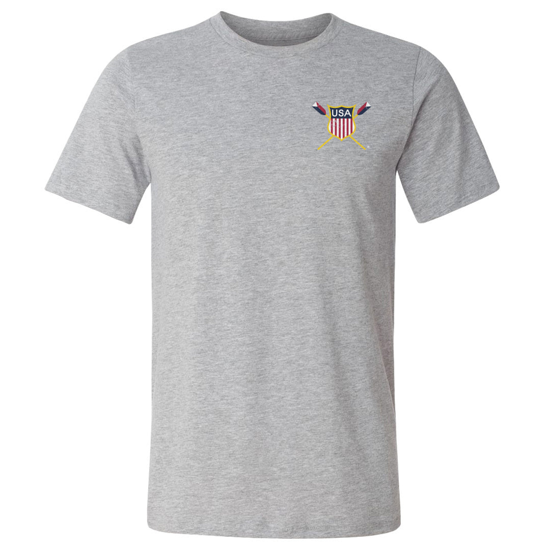 USRowing Men's Cotton T-Shirt | 500 LEVEL