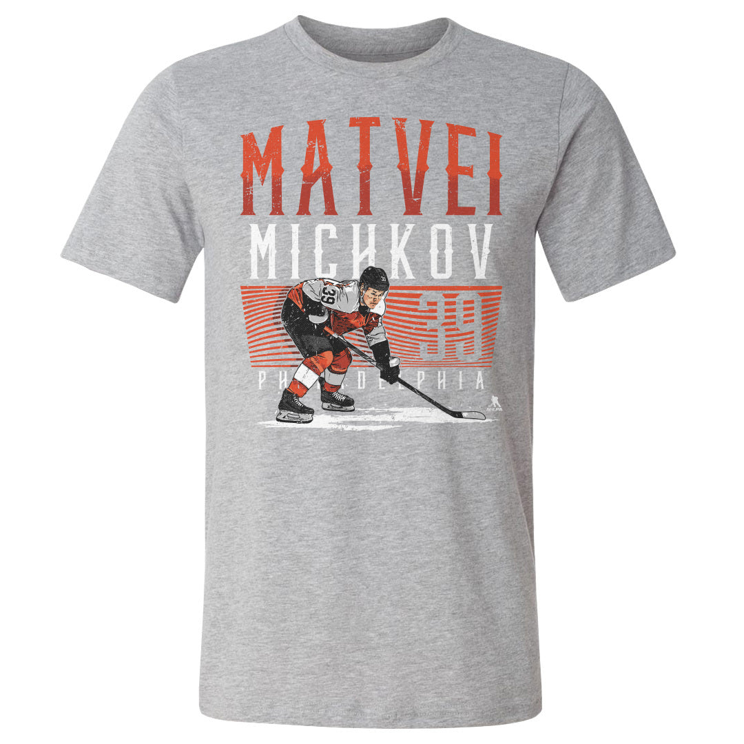 Matvei Michkov Men's Cotton T-Shirt | 500 LEVEL