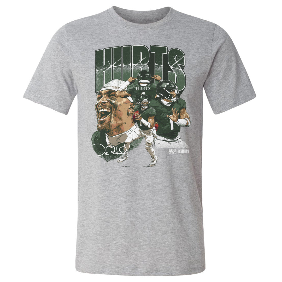 Jalen Hurts Men's Cotton T-Shirt | 500 LEVEL