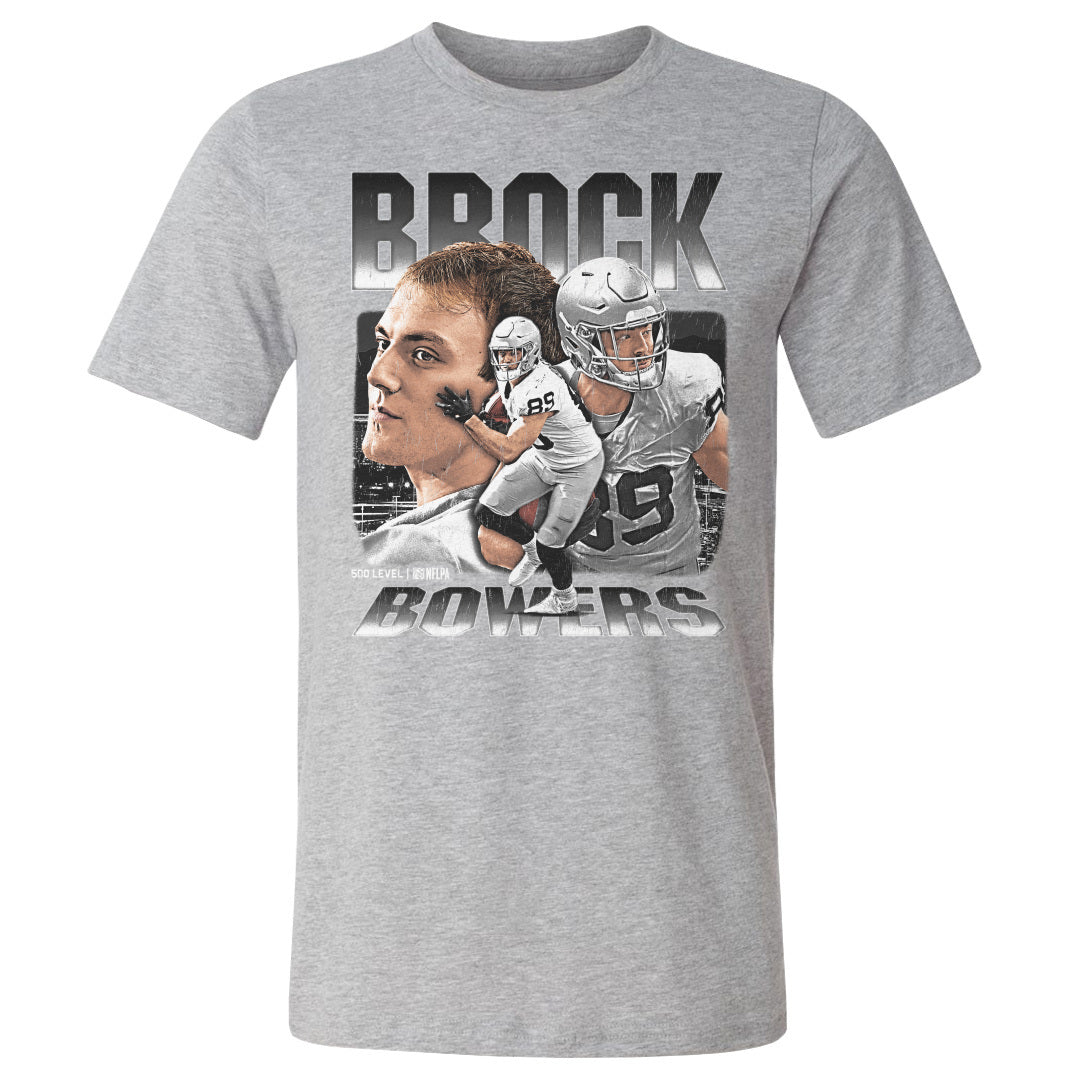 Brock Bowers Men's Cotton T-Shirt | 500 LEVEL