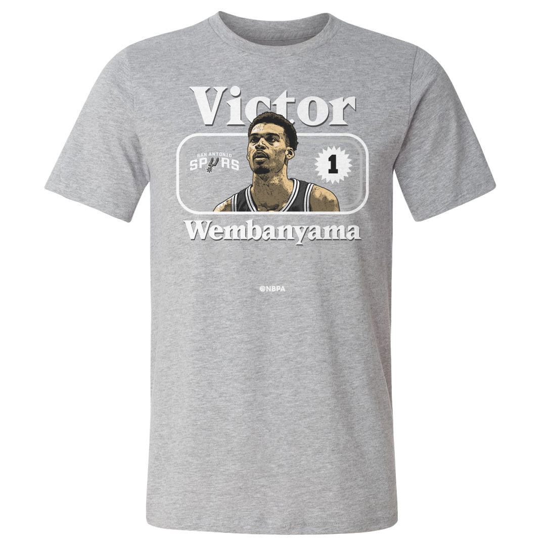 Victor Wembanyama Men's Cotton T-Shirt | 500 LEVEL