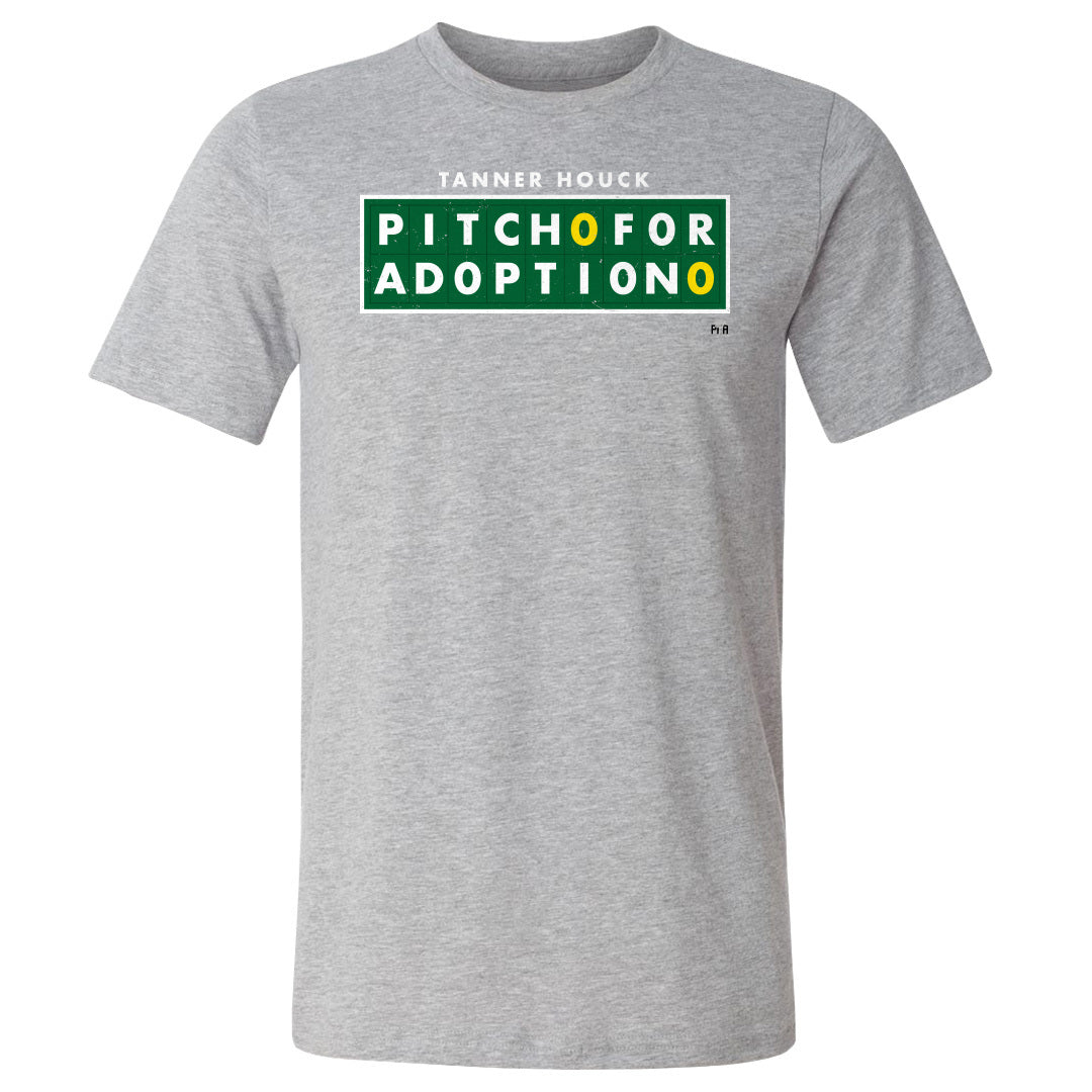 Pitch For Adoption Men's Cotton T-Shirt | 500 LEVEL