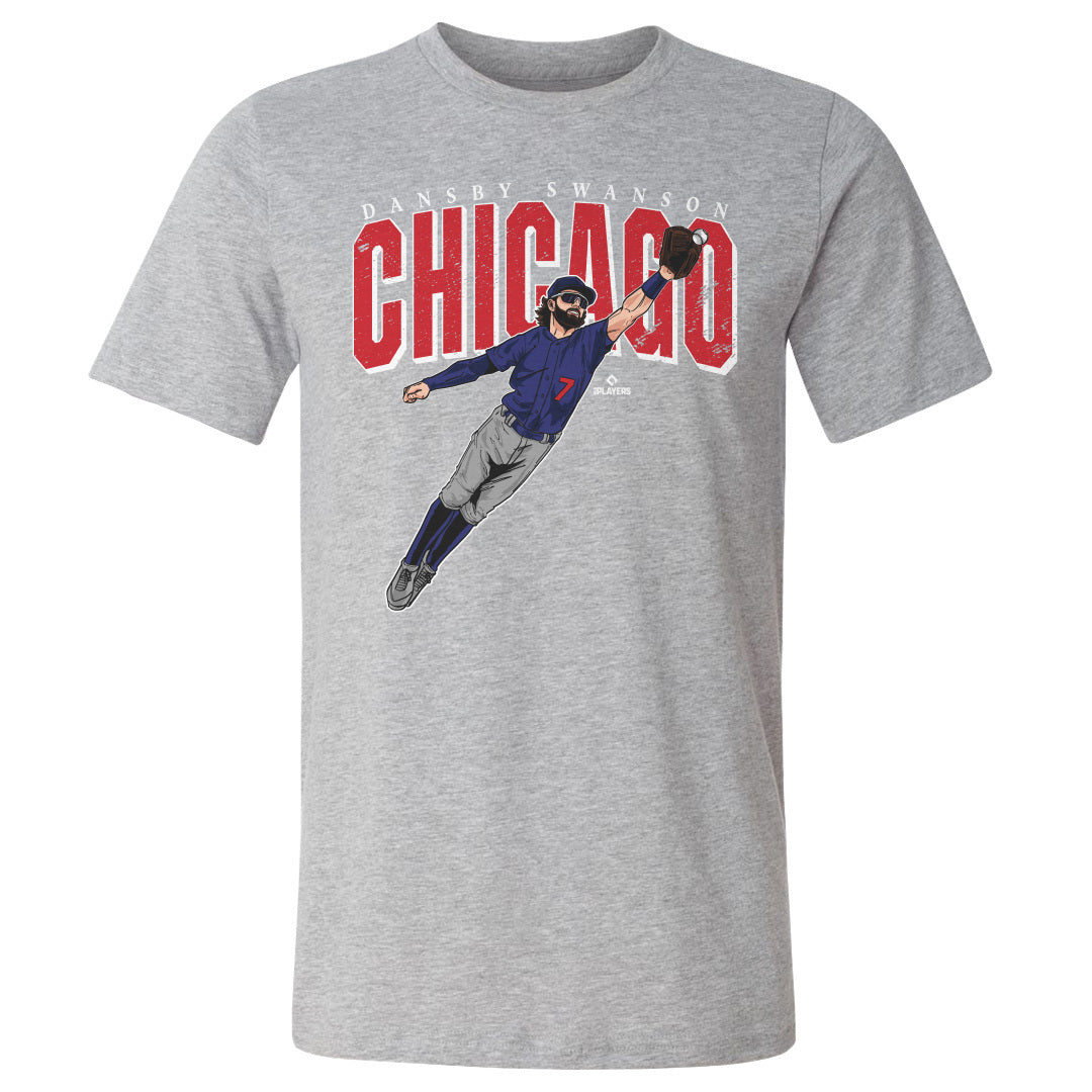 Dansby Swanson Men's Cotton T-Shirt | 500 LEVEL