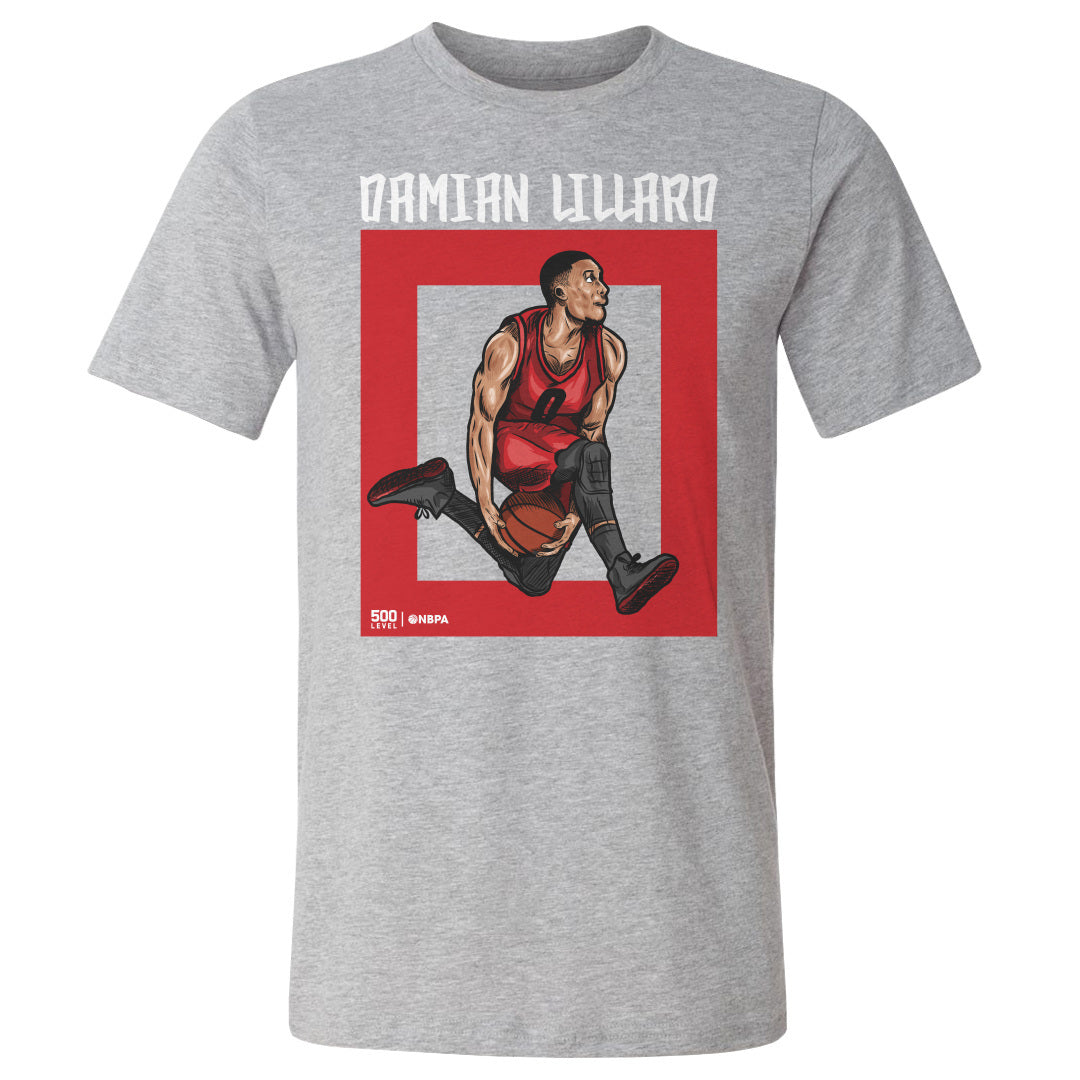 Damian Lillard Men's Cotton T-Shirt | 500 LEVEL