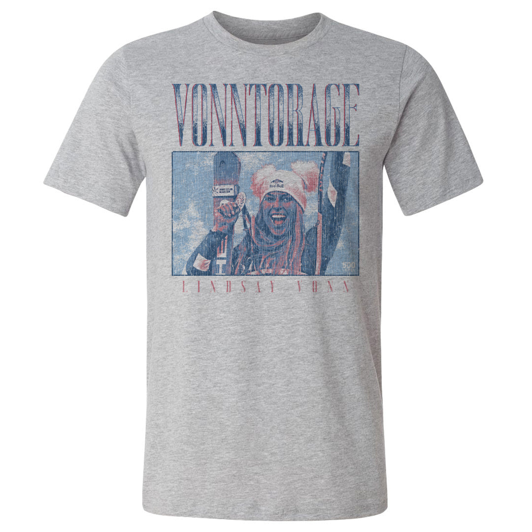 Lindsey Vonn Men's Cotton T-Shirt | 500 LEVEL