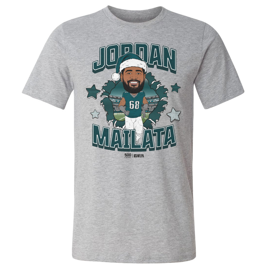 Jordan Mailata Men's Cotton T-Shirt | 500 LEVEL