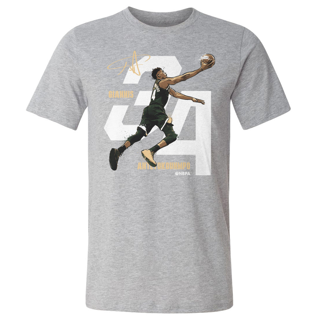 Giannis Antetokounmpo Men's Cotton T-Shirt | 500 LEVEL