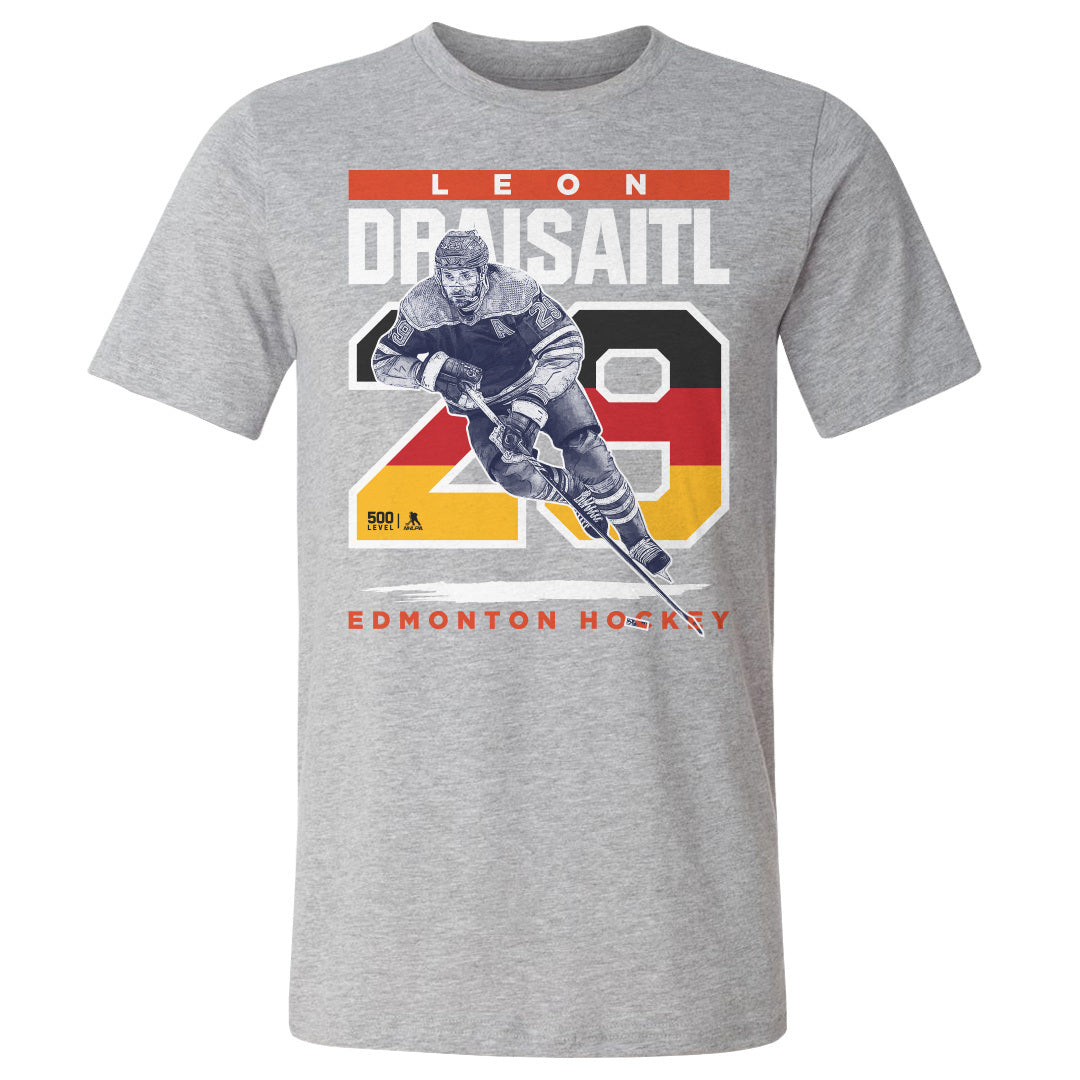 Leon Draisaitl Men's Cotton T-Shirt | 500 LEVEL