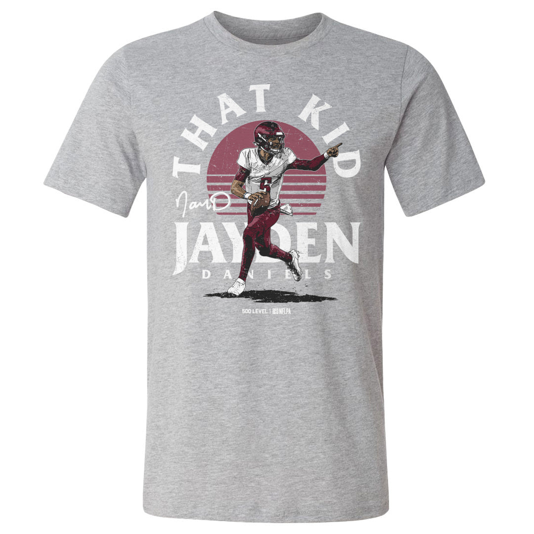 Jayden Daniels Men's Cotton T-Shirt | 500 LEVEL