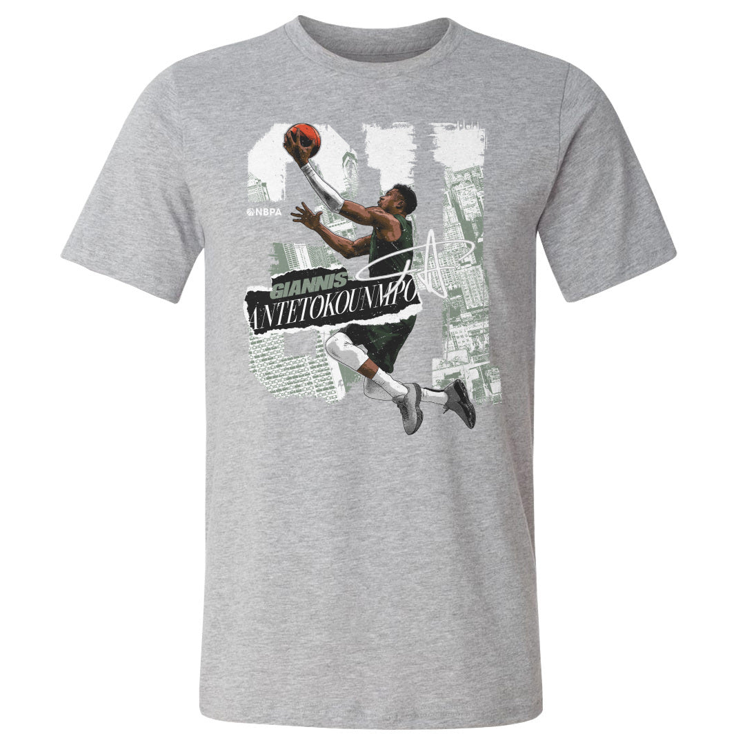 Giannis Antetokounmpo Men's Cotton T-Shirt | 500 LEVEL
