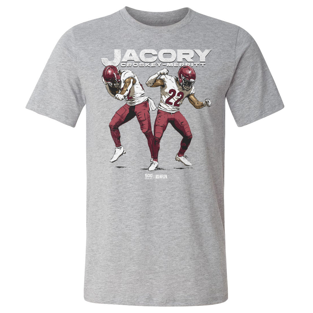 Jacory Croskey-Merritt Men's Cotton T-Shirt | 500 LEVEL