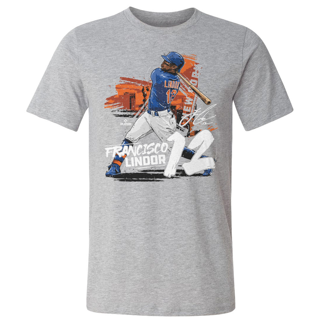 Francisco Lindor Men's Cotton T-Shirt | 500 LEVEL